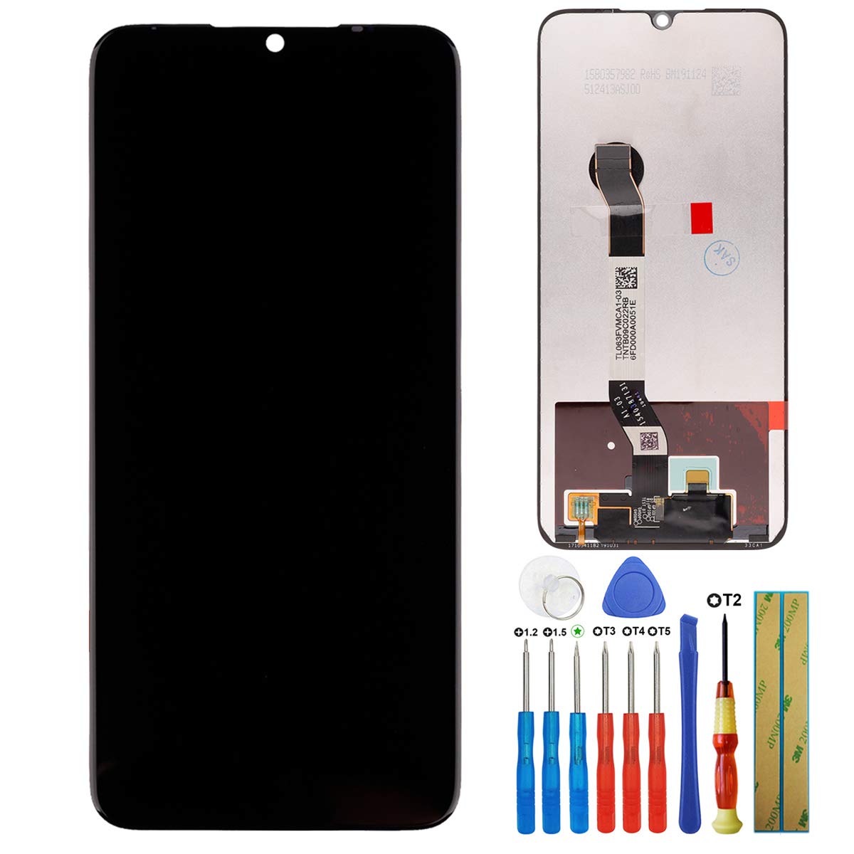 Amazon.com: LCD Screen Compatible with Xiaomi Redmi Note 8